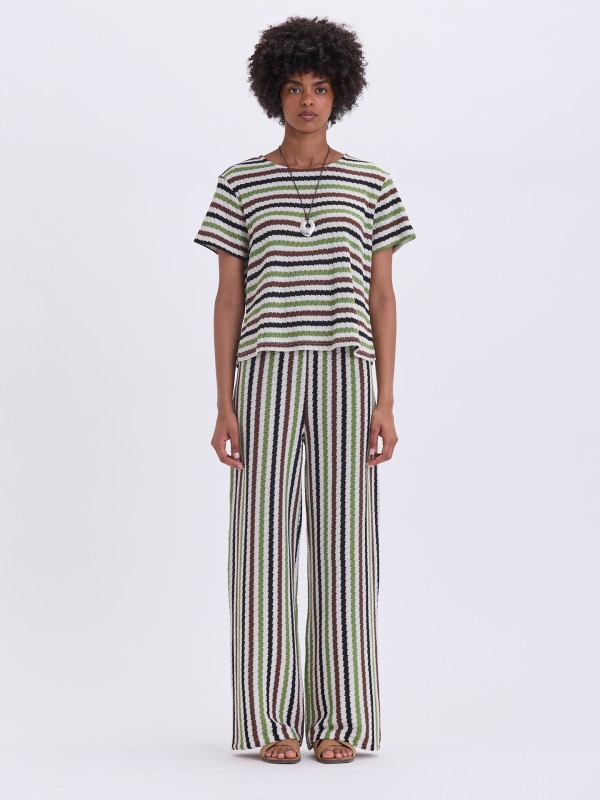 Camisola Riscas em Malha