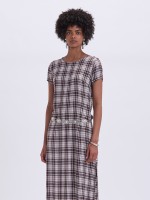 Vestido Midi Xadrez