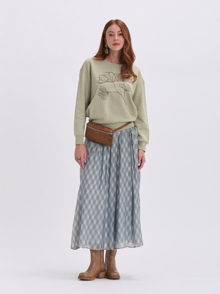 Sweatshirt Bordada