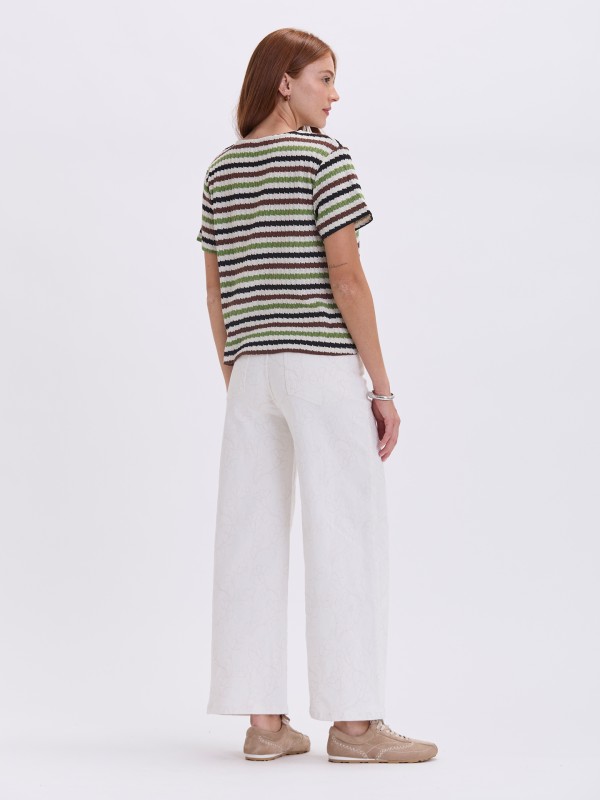 Camisola Riscas em Malha