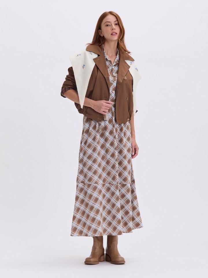 Casaco Trench Curto