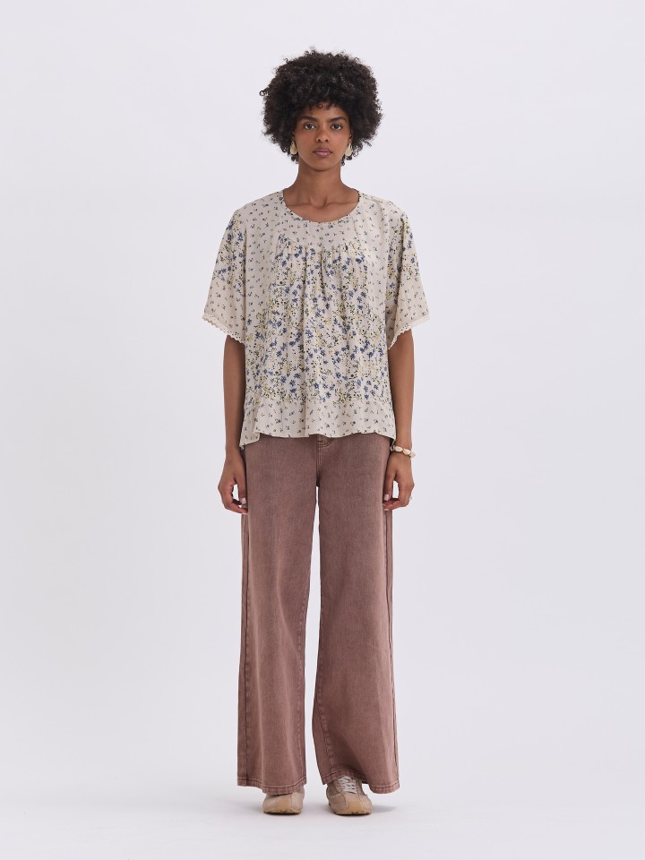 Blusa Boho Romantica