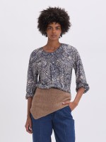 Blusa Paisely Azul