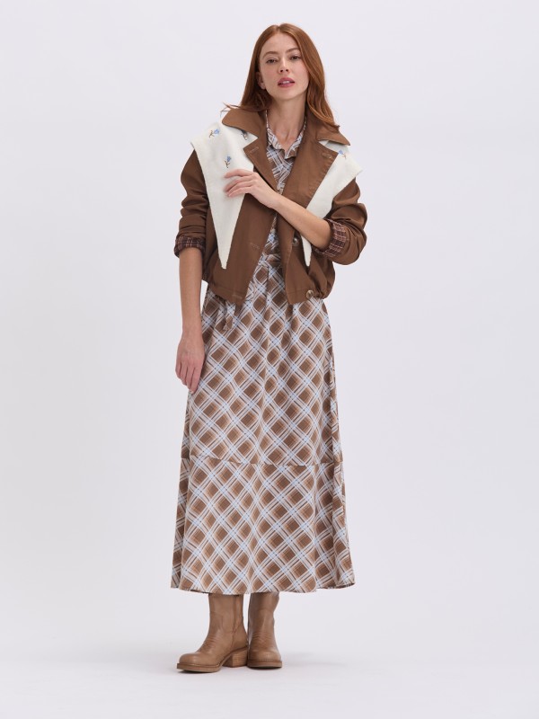 Casaco Trench Curto Casaco Trench Curto