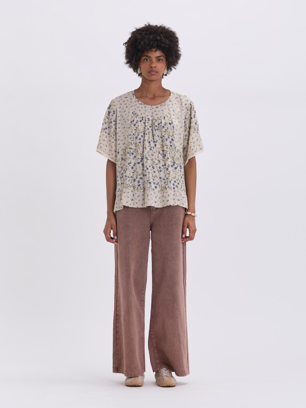 Blusa Boho Romantica