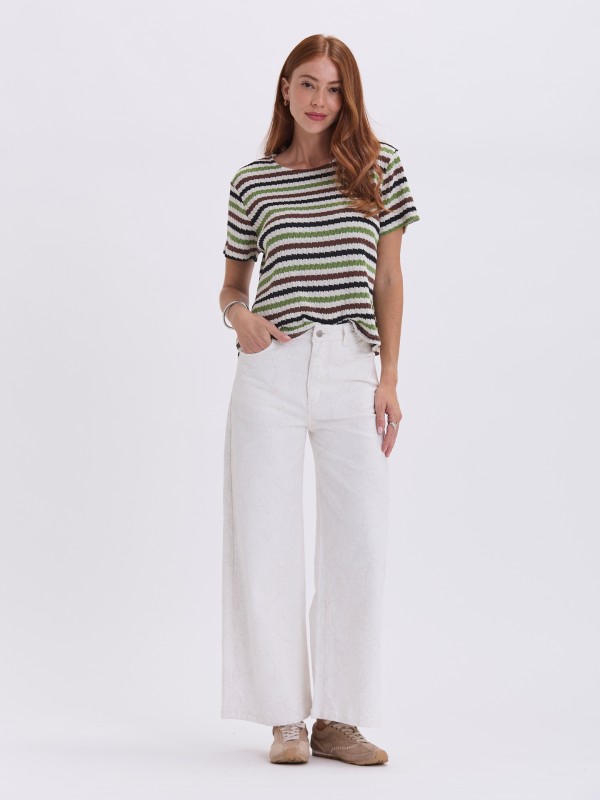 Camisola Riscas em Malha