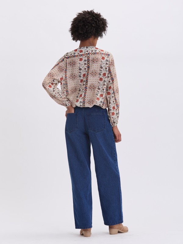 Blusa Estampada Blusa Estampada