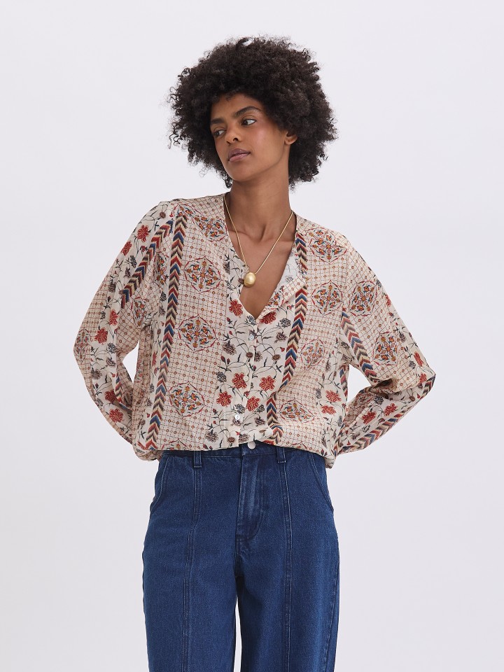 Blusa Estampada