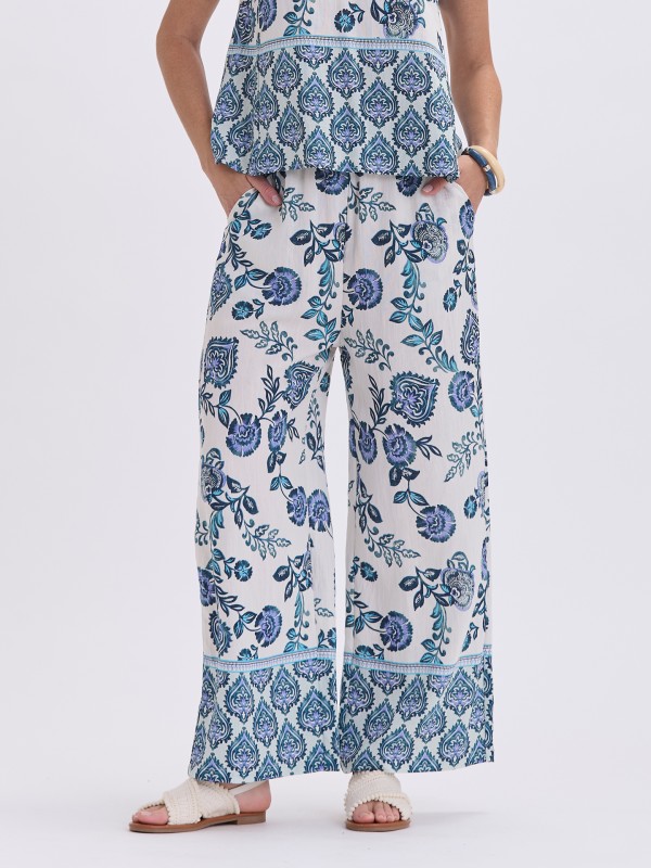 Calcas Estampado com Placement Calcas Estampado com Placement