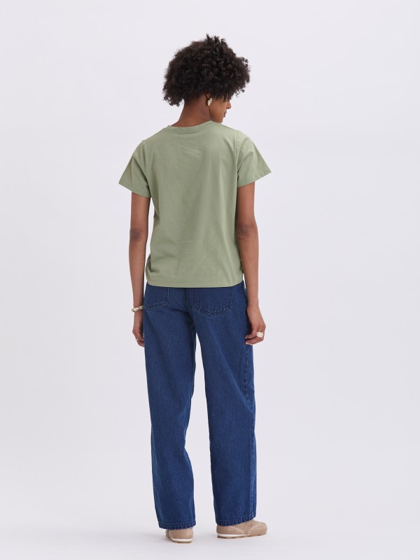 T-shirt Com Bordado