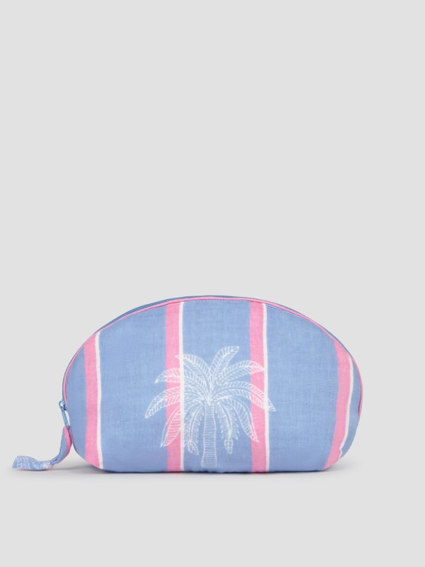 Necessaire dupla em algodao Jaya Necessaire dupla em algodao Jaya