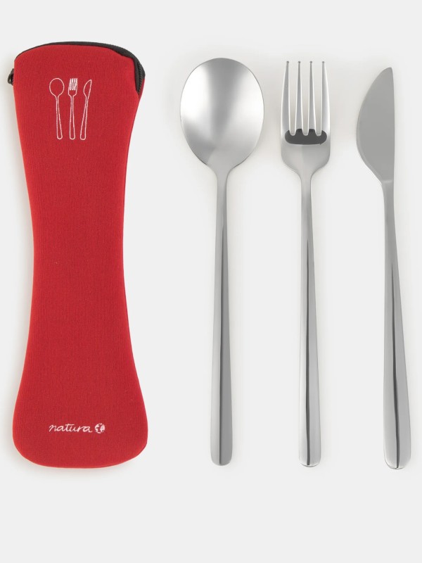 Faqueiro com estojo em neoprene Faqueiro com estojo em neoprene