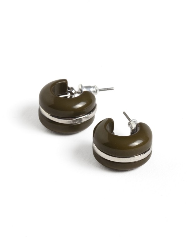 Set de Argolas em Contraste
