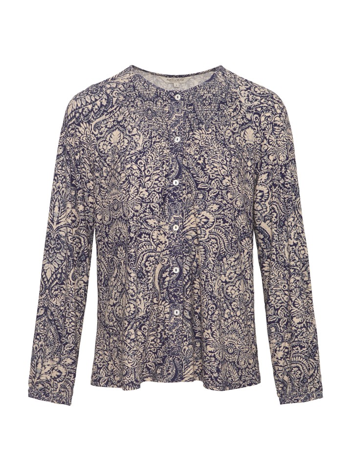 Blusa Paisely Azul