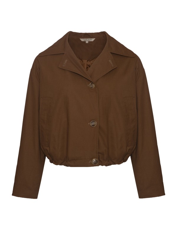 Casaco Trench Curto Casaco Trench Curto