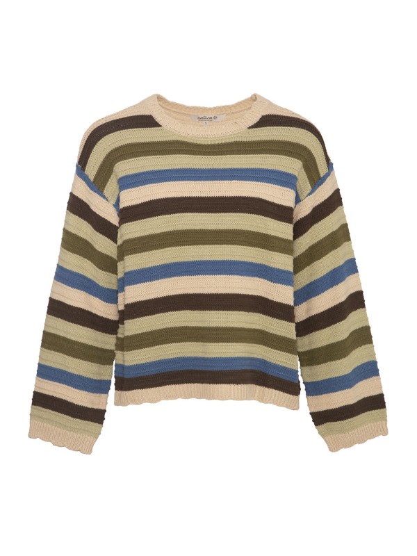 Camisola de Malhas as Riscas