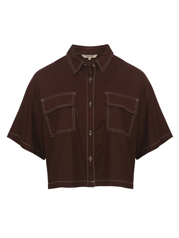 Camisa Castanha 