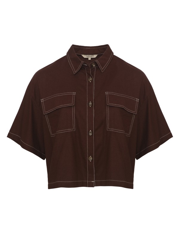 Camisa Castanha Camisa Castanha