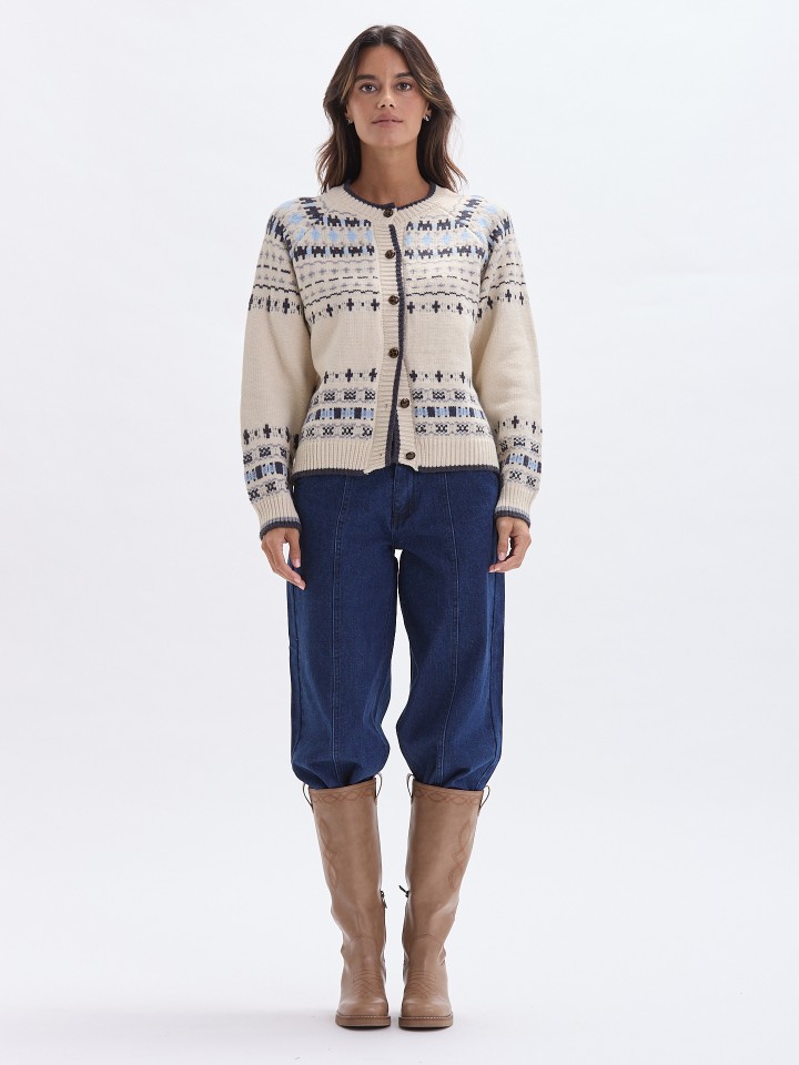 Casaco Jacquard