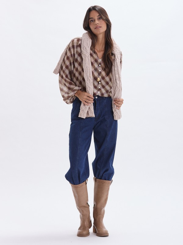 Blusa Xadrez Blusa Xadrez