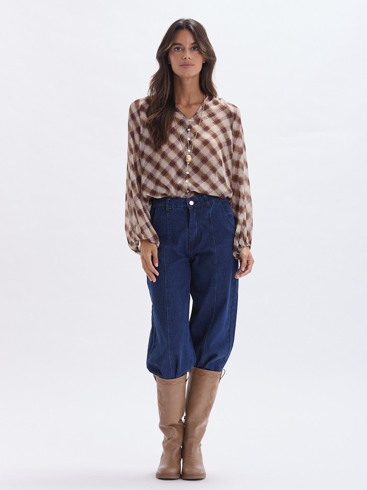 Blusa Xadrez