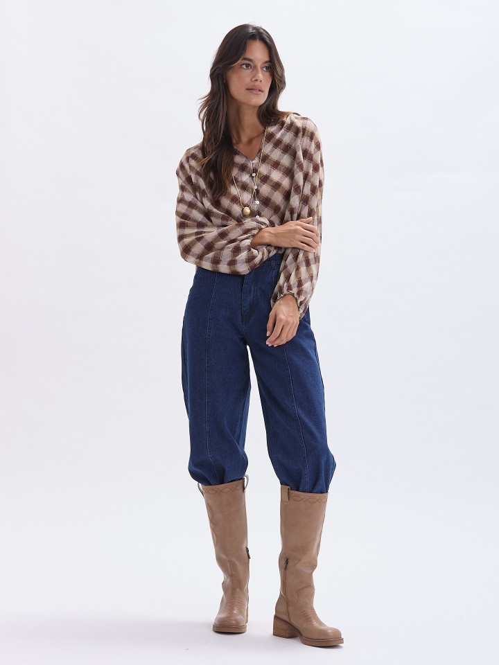 Blusa Xadrez