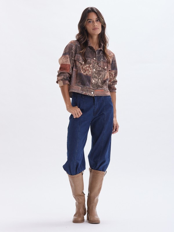 Casaco Patchwork