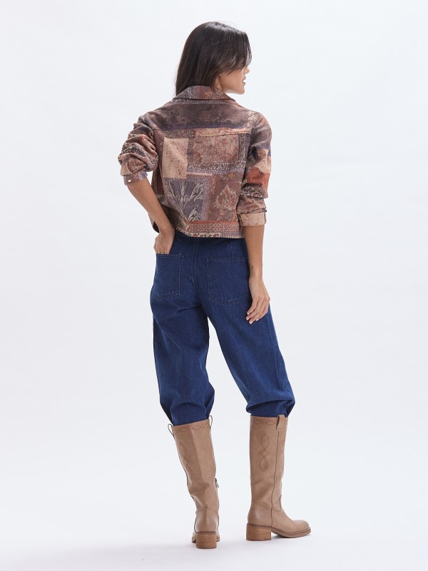 Casaco Patchwork