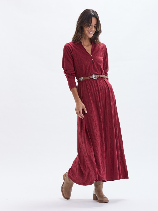 Vestido Comprido Malha