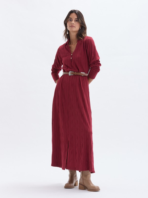 Vestido Comprido Malha