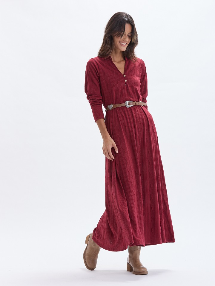 Vestido Comprido Malha
