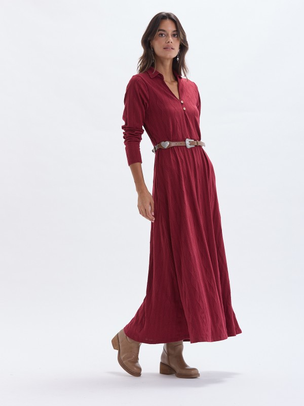 Vestido Comprido Malha
