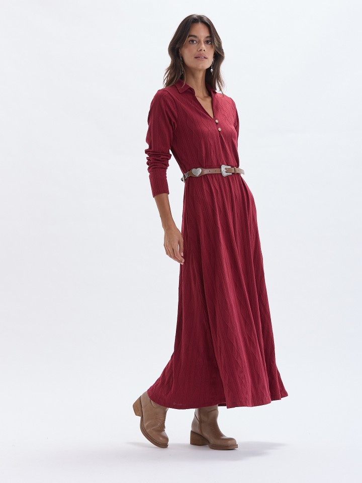 Vestido Comprido Malha