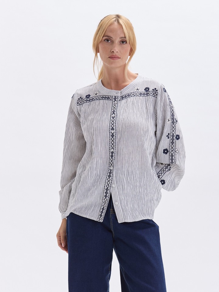 Blusa Riscas