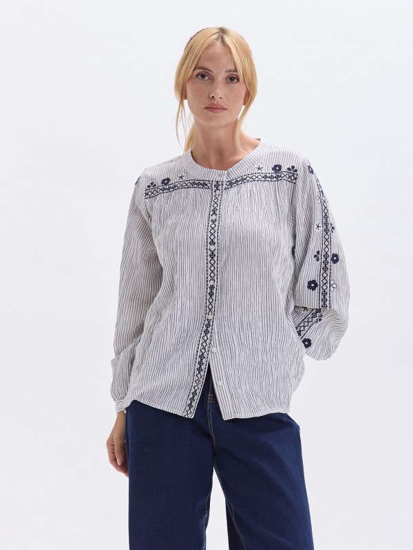 Blusa Riscas