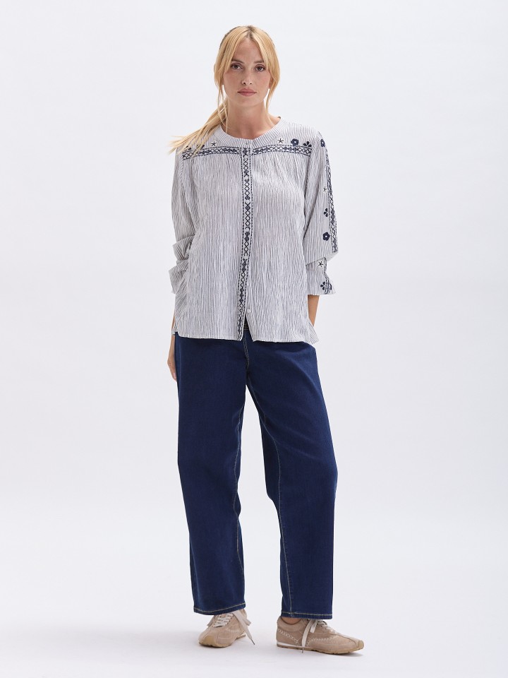 Blusa Riscas